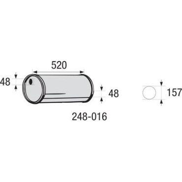 Глушитель Bosal 248016