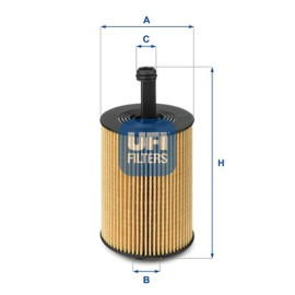 Фільтр оливи UFI 2502300