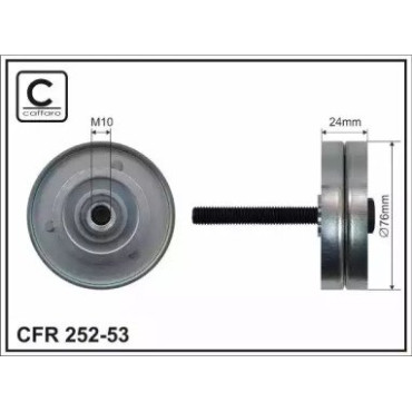 Ролик CAFFARO 25253