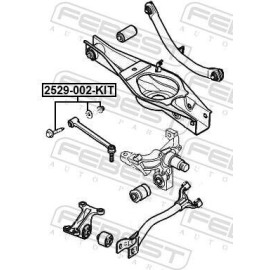Болт с эксцентриком Febest 2529002kit