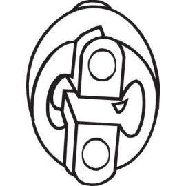 Гумка глушника Bosal 255381