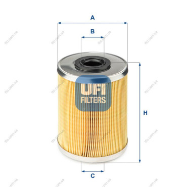 Паливний фільтр UFI 2668700