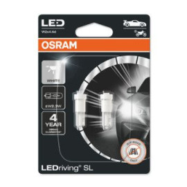 Автолампа допоміжного світла 0.25W 12V W2X4.6D OSRAM 2723dwp02b