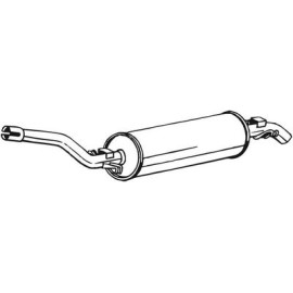 Глушитель Bosal 278013