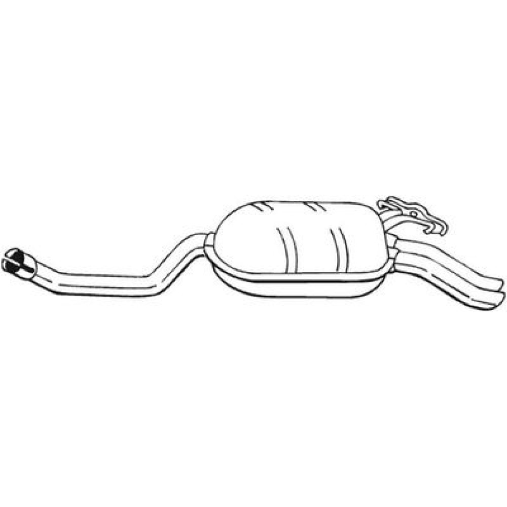 Глушитель Bosal 278179