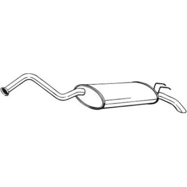 Глушитель Bosal 278313