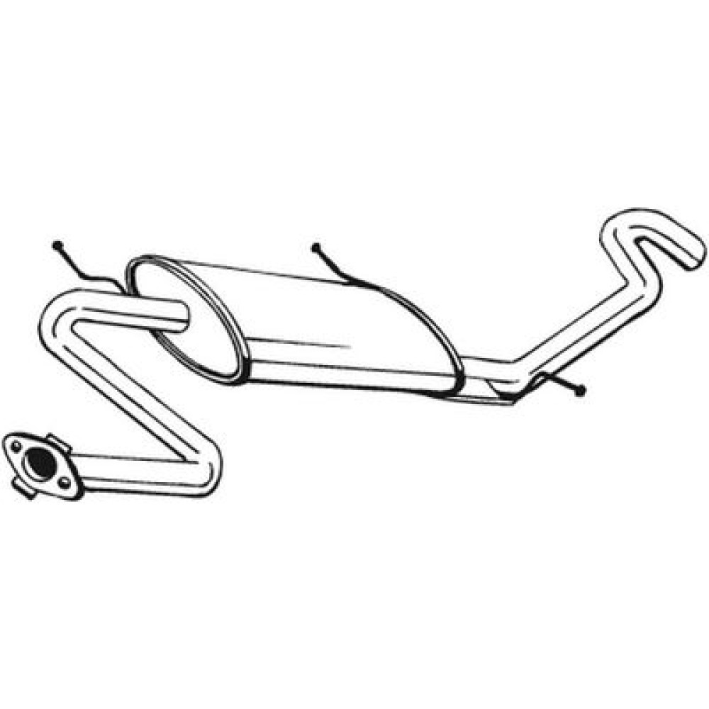 Глушитель Bosal 278339