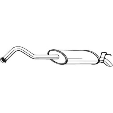 Глушитель Bosal 278341