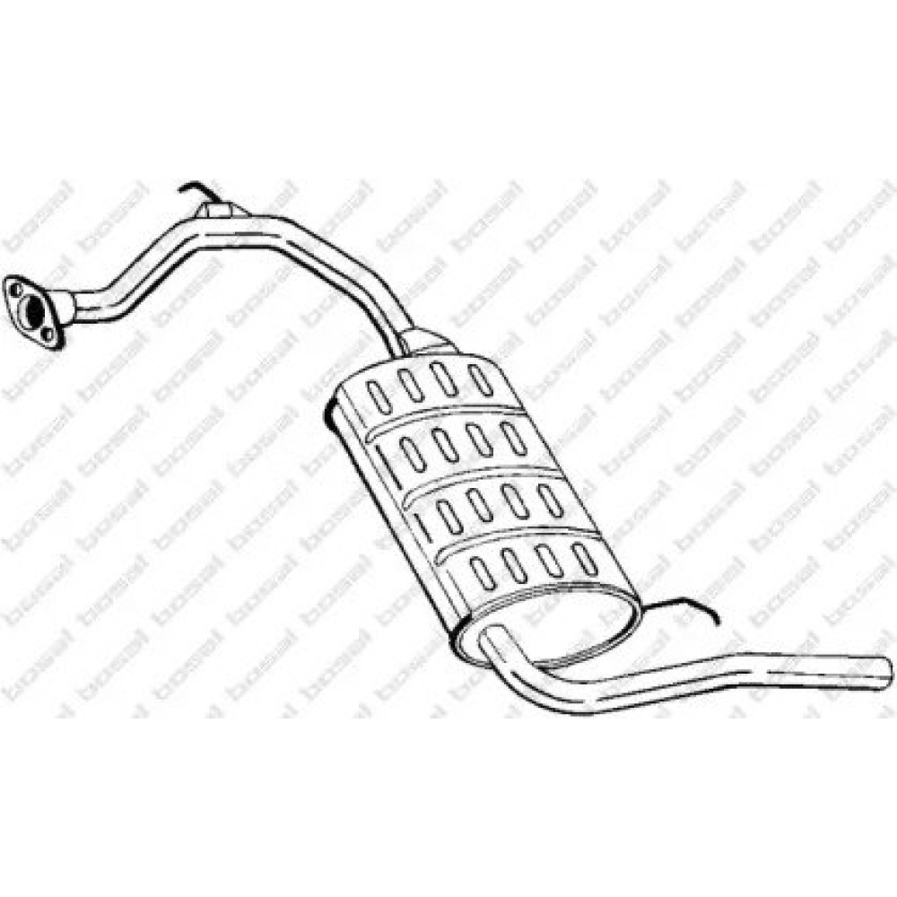Глушитель Bosal 278347