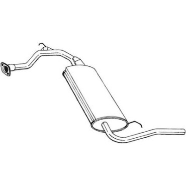 Глушитель Bosal 278349