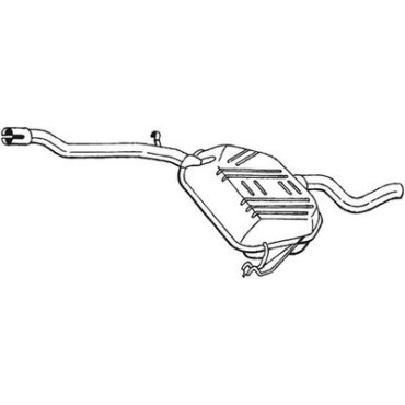 Глушитель Bosal 278387
