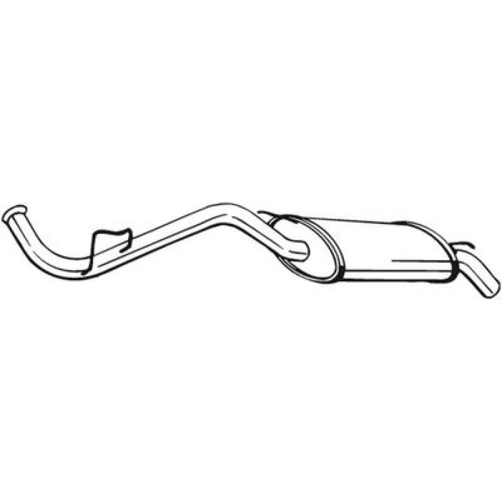 Глушитель Bosal 278419