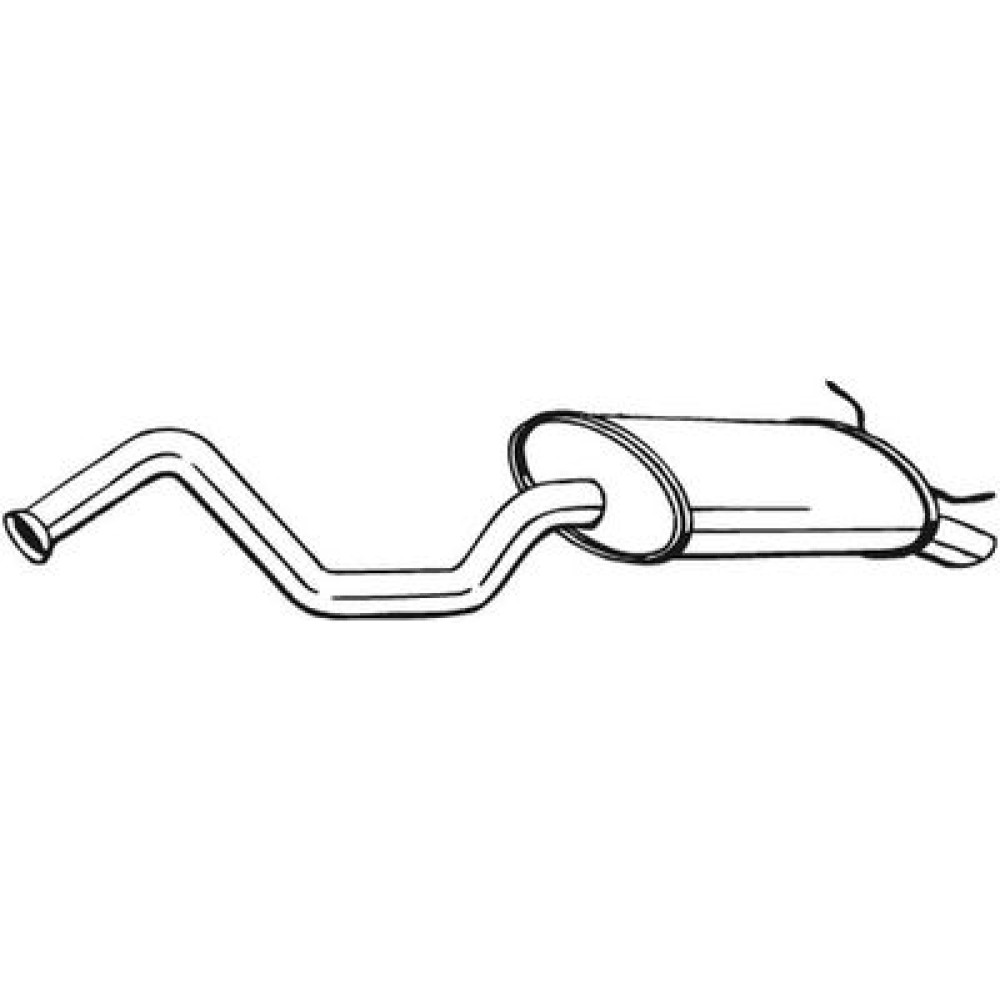Глушитель Bosal 278769