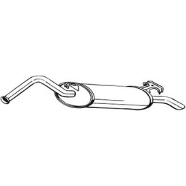 Глушитель Bosal 278975