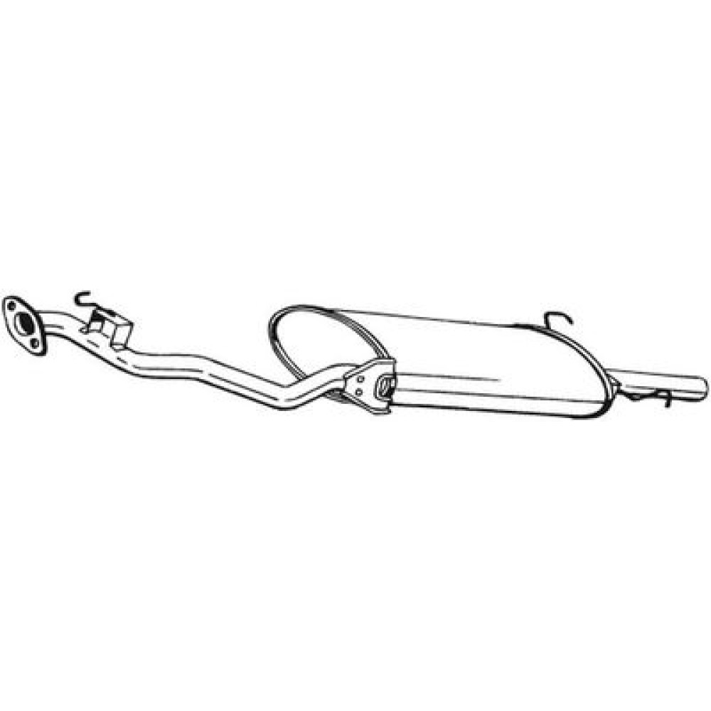 Глушитель Bosal 279027