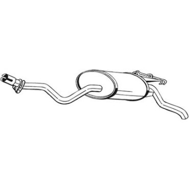 Глушитель Bosal 279349