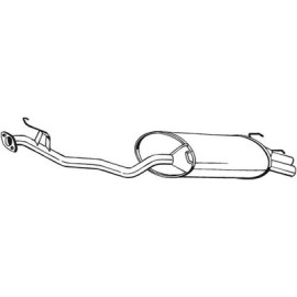 Глушитель Bosal 279513