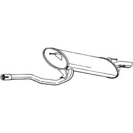 Глушитель Bosal 280209