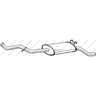 Глушитель Bosal 280269