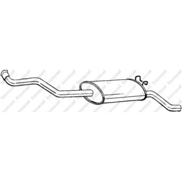 Глушитель Bosal 280271