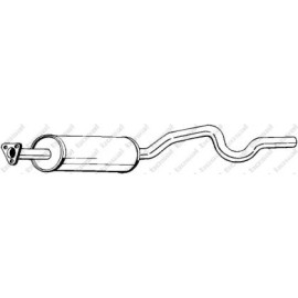 Глушитель Bosal 281075