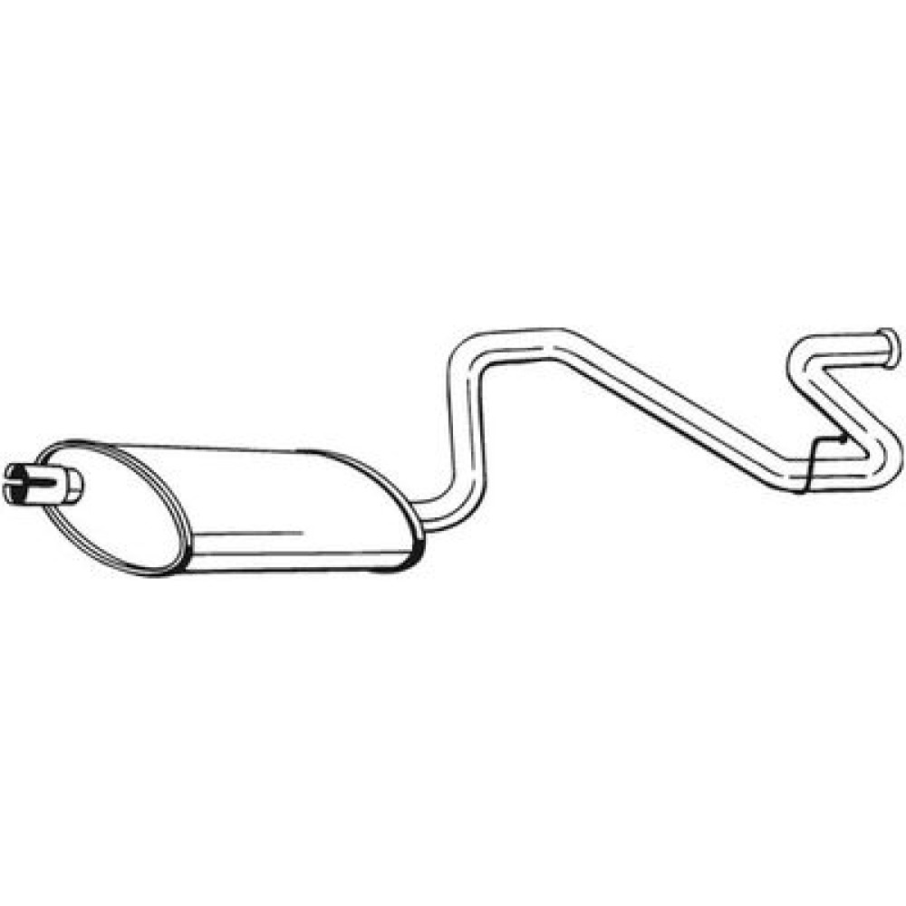 Глушитель Bosal 281869