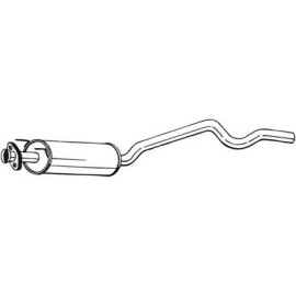 Глушитель Bosal 282309