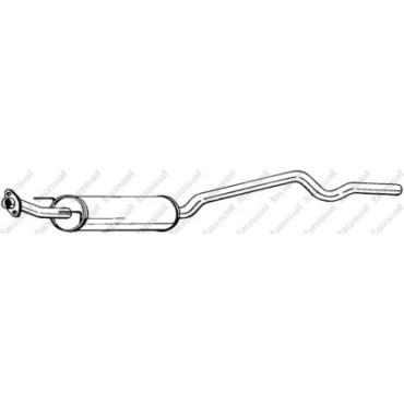 Глушитель Bosal 282315