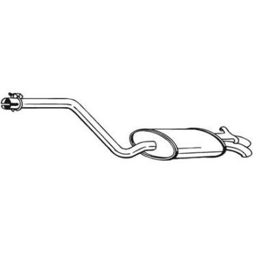 Глушитель Bosal 282333