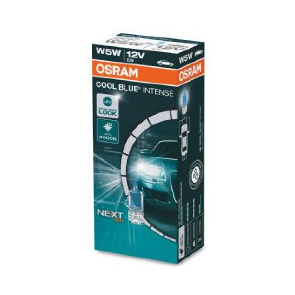 Автолампа (5W 12V W2, 1X9, 5D) OSRAM 2825cbn