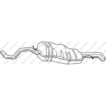 Глушитель Bosal 282985