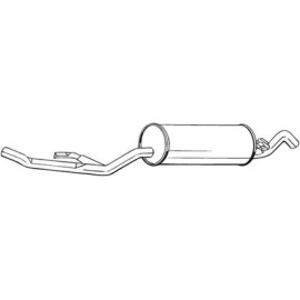 Глушитель Bosal 283123