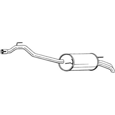 Глушитель Bosal 283491
