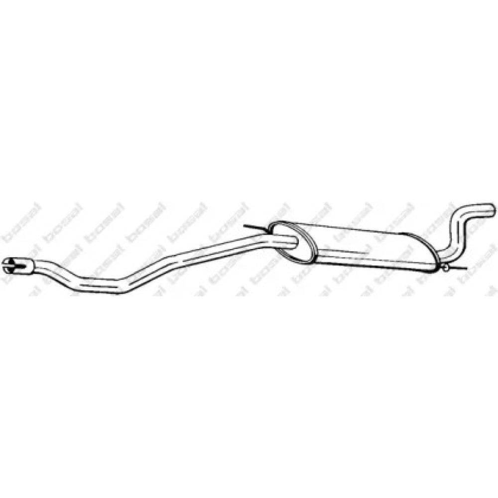 Глушитель Bosal 283741