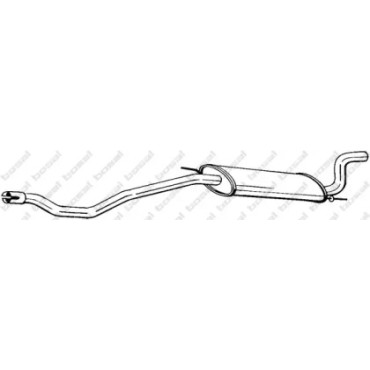 Глушитель Bosal 283741