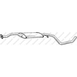 Глушитель Bosal 284575