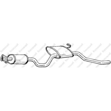 Глушник Bosal 284819