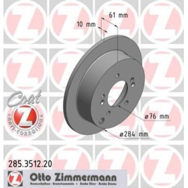 Диск гальмівний ZIMMERMANN 285351220