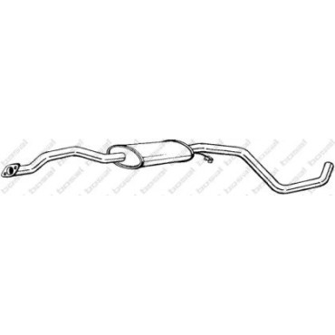 Глушитель Bosal 285937