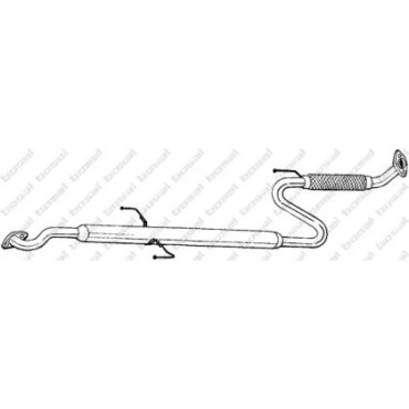Глушитель Bosal 287909