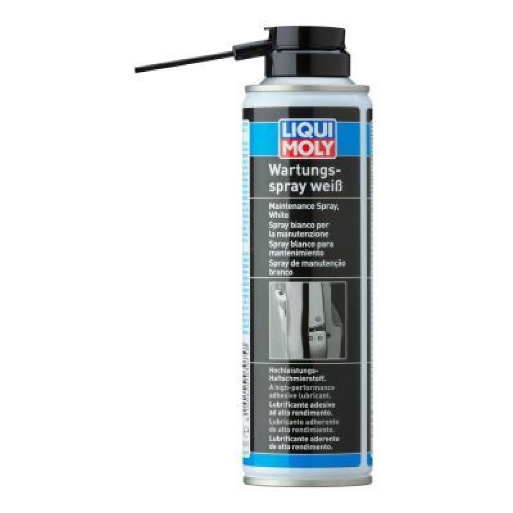 БІЛЕ МАСТИЛО ЩО ВІДВХУЄ БРУД WARTUNG-SPRAY WEISS 0,25Л LIQUI MOLY 3075