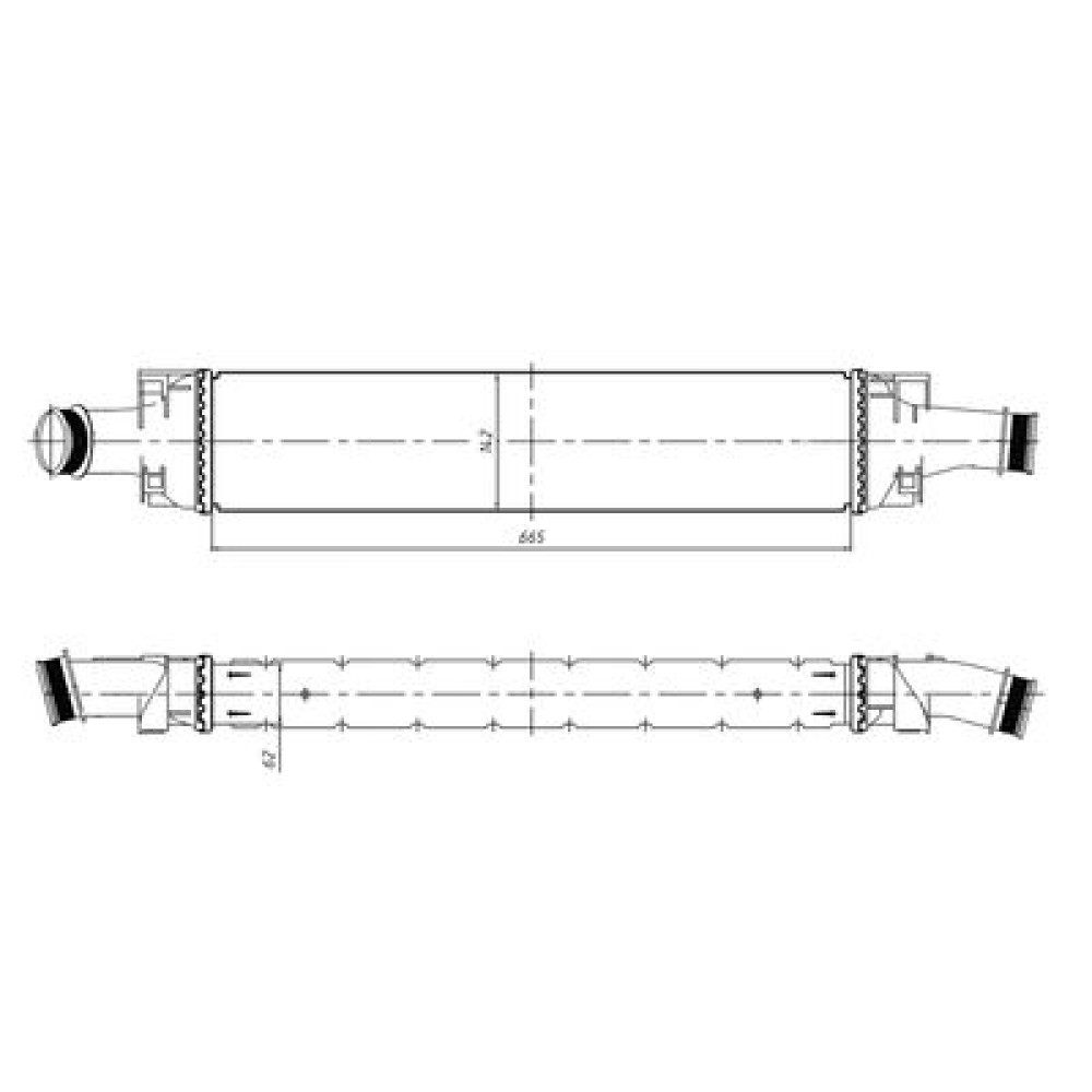 Інтеркулер NRF 309046