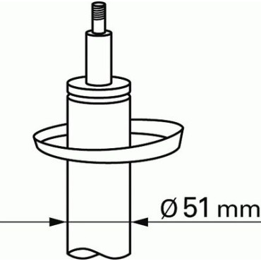 Амортизатор подвески SACHS 313681