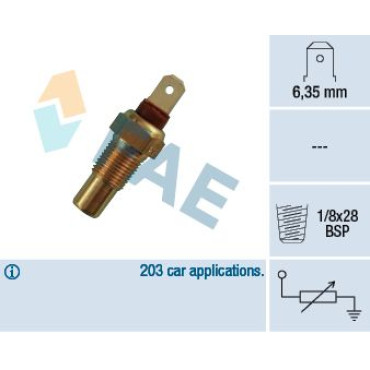 Датчик температури охолоджувальної рідини FAE 31570