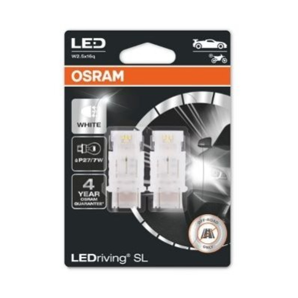 Комплект 2 шт. лампа світлодіодна LED OSRAM 3157dwp02b