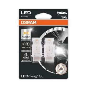 Комплект 2 шт. лампа світлодіодна LED OSRAM 3157dyp02b