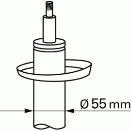 Амортизатор подвески SACHS 315911