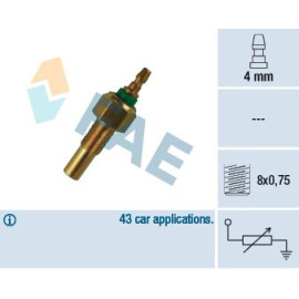 Датчик температури охолоджувальної рідини FAE 32170
