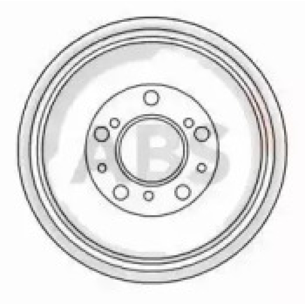 Гальмівний барабан задн. Ducato/Talento/Jumper/C25/C35/Boxer/J5/A3/AR Series 73- ABS 3231s