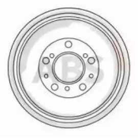 Гальмівний барабан задн. Ducato/Talento/Jumper/C25/C35/Boxer/J5/A3/AR Series 73- ABS 3231s